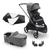 Set Carrito de bebé combi Dragonfly Complete Graphite Grey con accesorios