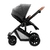 Passeggino 3 in 1 PRIME 2 Shadow Grigio