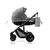 Passeggino 3 in 1 PRIME 2 Shadow Grigio