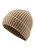 Strickmütze Umschlag sand