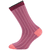 Strømper 6-pack rib/stripes pink