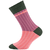 Strømper 6-pack rib/stripes pink