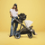 Passeggino e-Gazelle S Black Moon Black
