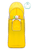 Funda impermeable amarilla para portabebés de espalda modelo HB110