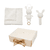 Set regalo coniglietto, bianco