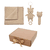 Set regalo per orsacchiotti, marrone
