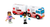 WORLD Figurine camion ambulance son lumière 36035