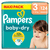 Pampers Baby-Dry luiers, maat 3, 6-10 kg, maxiverpakking (1 x 124 luiers)