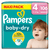 Pampers Baby-Dry bleier, størrelse 4, 9-14 kg, maxipakke (1 x 106 bleier)