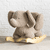 TEDDY schommeldier teddy olifant taupe