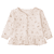 Sweatjacke blush gestreift