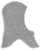 Balaclava bébé gris clair mélangé