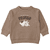 Sweatshirt chocolate brown