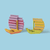 FUN BOX Pastel Mix - 200 Bausteine in 5 Farben