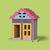 FUN BOX Pastel Mix - 200 Bausteine in 5 Farben