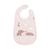 Bavoir velcro Playground rose