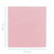 Swaddel-Tuch rosa 120 x 120 cm