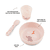 First  porcelænssæt Foodie meal Playground pink