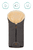 Coprigambe invernale Pamir Wool in pelle d'agnello grigio