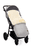 Winterfußsack Bernina Style Lammfell natur champagner