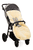 Saco cubrepies invierno Bernina Reflect piel cordero nature silver