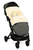 Winterfußsack Makalu Wool Lammfell grau