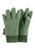 Gants à doigts vert pierre