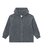 Merino Wollwalk Jacke kaelar grau