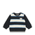 Sweatshirt gestreift