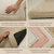 Tappeto di velluto per bambini 120 x 170 cm, beige