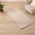 Fluwelen speelmat voor baby 80 x 150 cm, beige