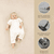 Tappeto di velluto per bambini 80 x 150 cm, beige