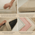 Tappeto di velluto per bambini 80 x 150 cm, beige