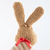Schnuffeltuch Hase Vanilla, braun