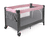 Reisebett Luxus Melange grau-rosa
