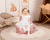 Kindersitzsack Einhorn, pink
