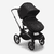 Kinderwagen Fox 5 mit Liegewanne und Sitz Black/Midnight Black inklusive gratis Fußsack und Höhenadapter