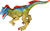 Design Twój dinozaur Allosaurus - T-Rex World