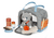 Chat avec sac et kit de soin