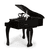 Piano flygel