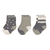 Pack de 3 chaussettes enfants anthracite Olive