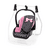 Design Buggy Set, noir/rose