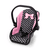 Design Buggy Set, noir/rose