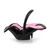 Design Buggy Set, noir/rose