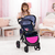 Design Zwillings-Puppenwagen Twin Star, blau