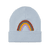Kinder Beanie Mütze Little Gang Regenbogen hellblau