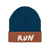 Kinder Beanie Mütze Little Gang Regenbogen hellblau