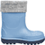 Regenstiefel mit Futter blau