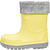 Regenstiefel mit Futter gelb