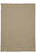 Coperta per neonati Waffle Teddy taupe 75 x 100 cm